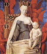 Jean Fouquet Madonna and Child oil painting reproduction